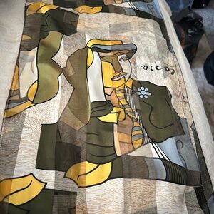 Picasso scarf